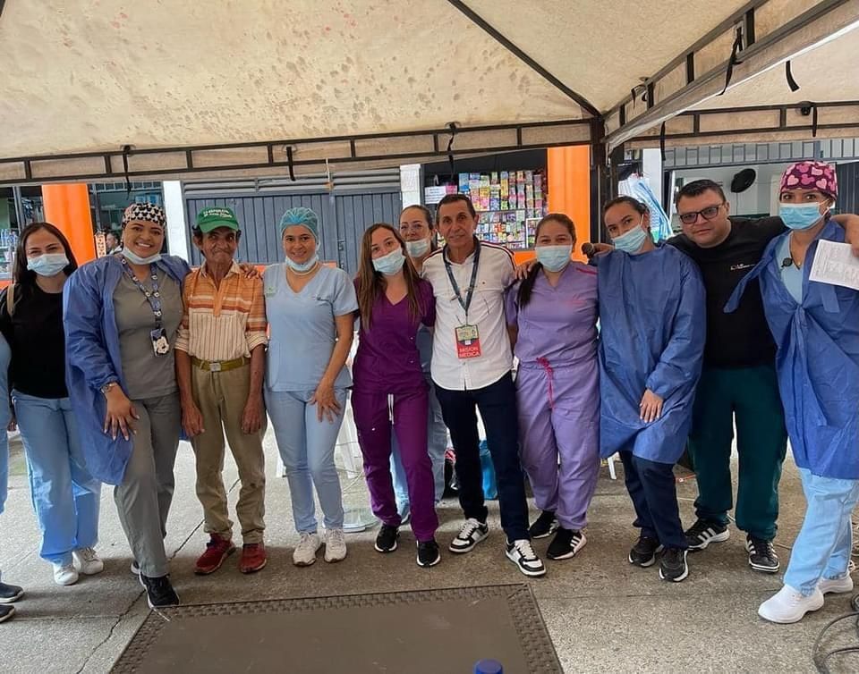 Culminó con éxito la Brigada en la plaza de mercado del municipio del Líbano