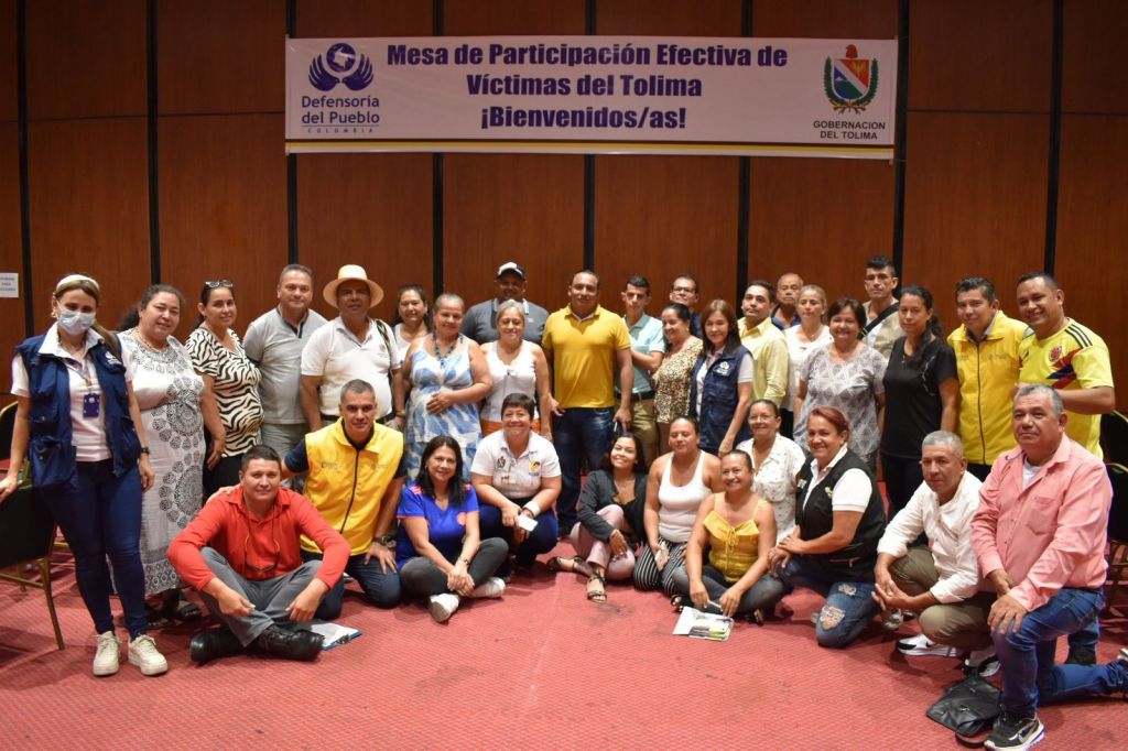 Listos los nuevos 26 representantes de mesa de víctimas en el Tolima