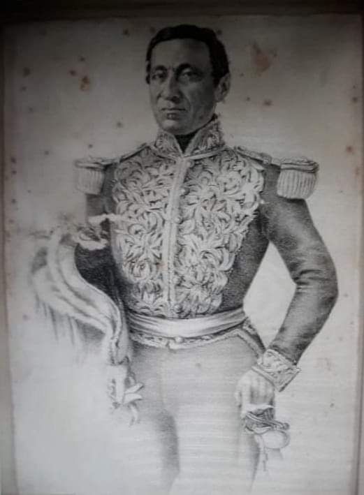 José María Melo, Jefe de Estado de Colombia, en su natalicio.