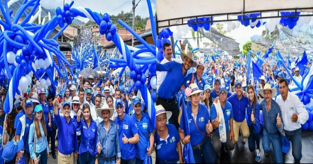 Con Adriana Magaly Matiz, Oscar Barreto y Delsy Espranza Isaza, Jose Dayler Lasso cerró su campaña en San Antonio Tolima.