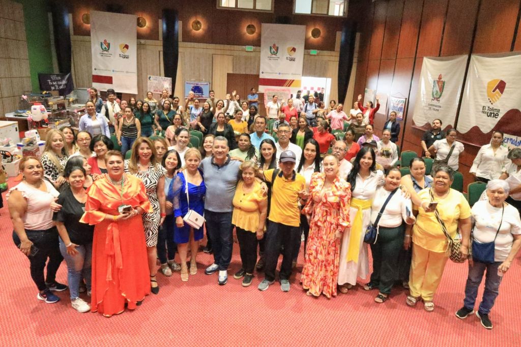 Gobernación del Tolima le sigue cumpliendo a las mujeres: Asociaciones recibieron apoyo