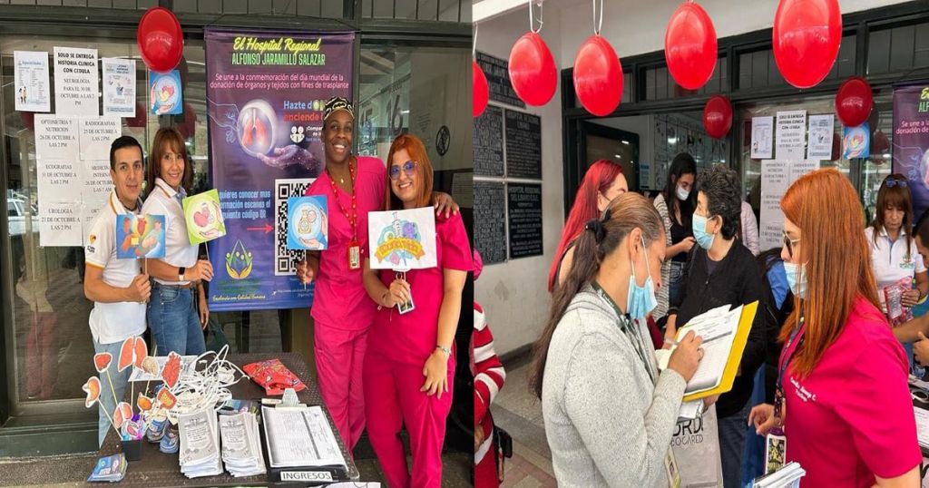 Hospital Regional del Líbano conmemoró el día de Donación de Órganos