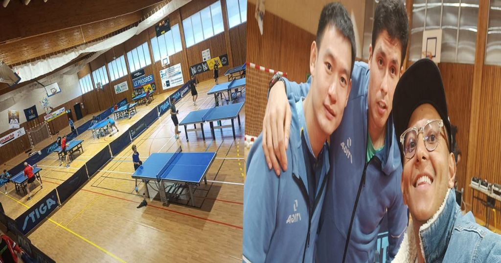 En Francia se prepara rumbo a Juegos Deportivos Para nacionales el tenimesista Cristián Laverde