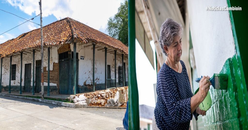 Abren convocatoria para voluntarios que quieran apoyar la restauración de fachadas en Ambalema