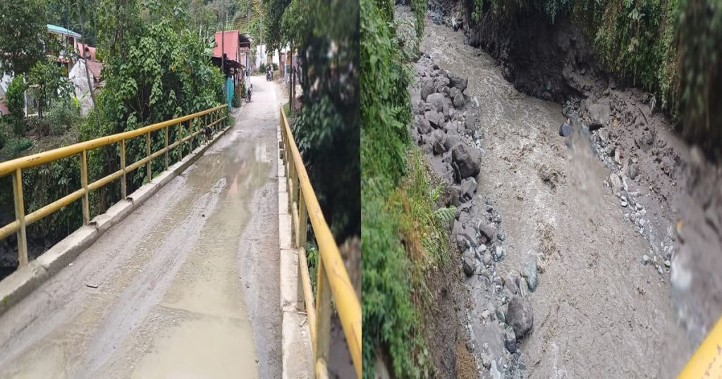 Las lluvias no dejan dormir a los habitantes del Cañón del Combeima