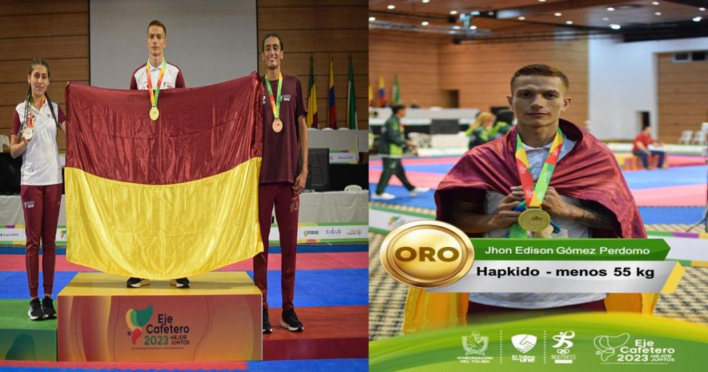 Un ORO histórico para el Hapkido del Tolima en XXII Juegos Deportivos Nacionales 2023