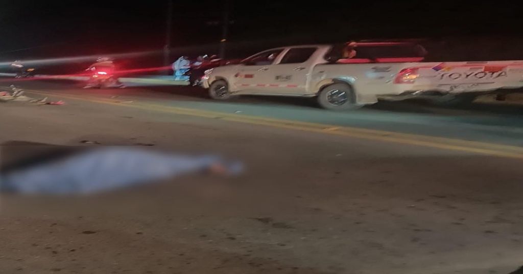 Mujer perdió la vida en accidente de tránsito, en la noche del jueves en Ibagué