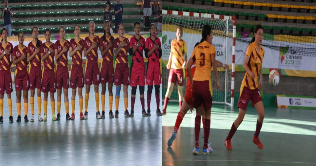 Fútbol Sala femenino del Tolima a semifinal de los Juegos Deportivos Nacionales