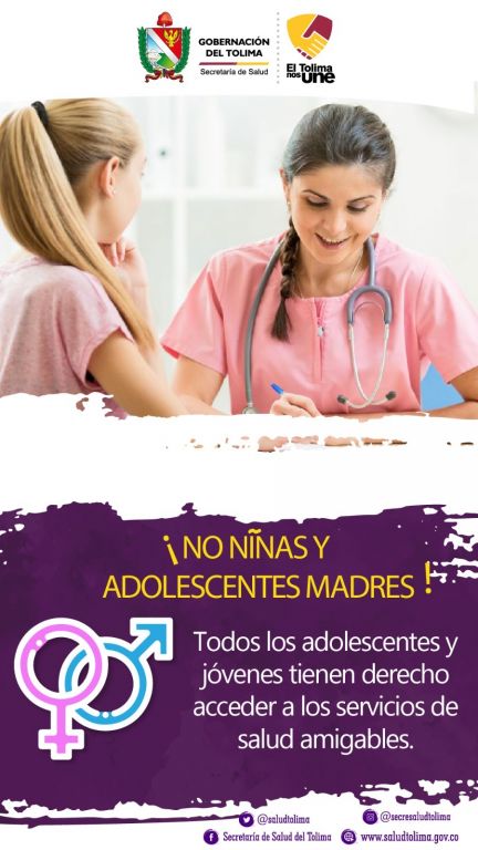 Prevención del embarazo en adolescentes.