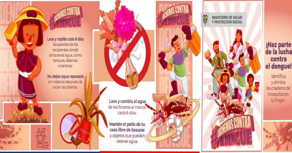 #Fiestas #Seguras y #Saludables / ¡Tú puedes comprometerte contra el dengue!