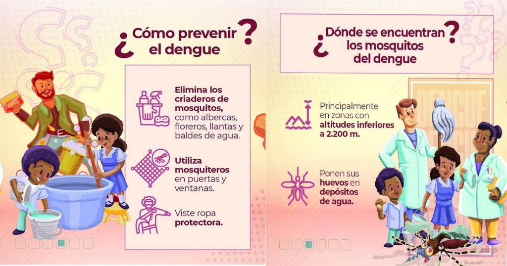 Los hábitos Preventivos es clave en la temporada de lluvias para combatir el dengue