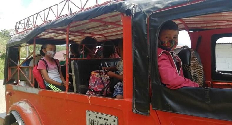 Fin del dolor de cabeza del transporte escolar, en colegios públicos del Tolima