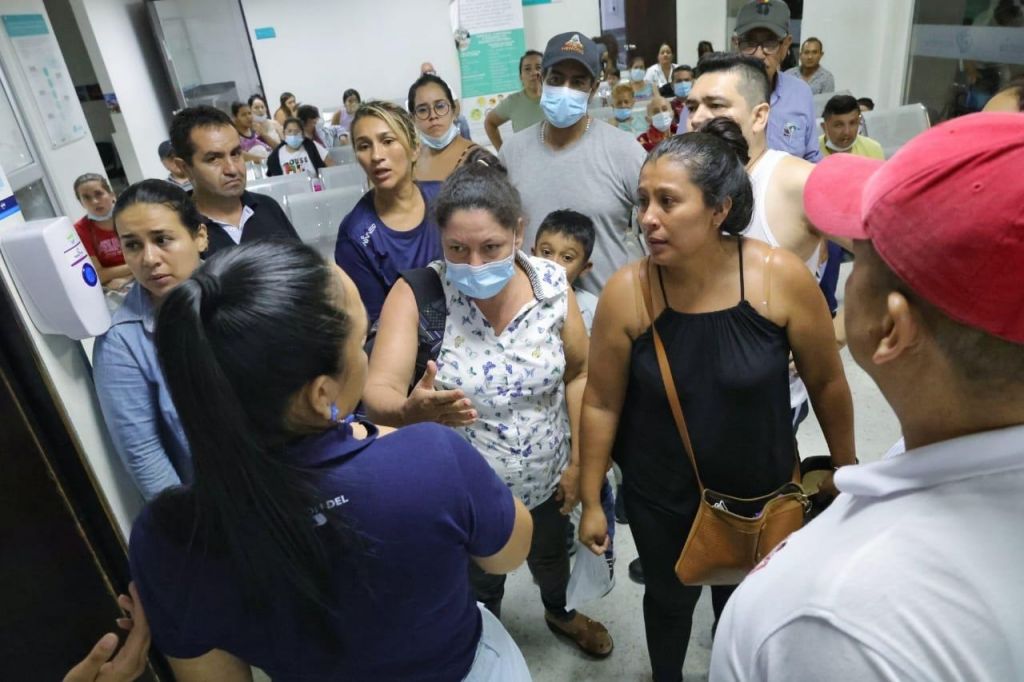 Se desbordaron los pacientes en las urgencias en las clínicas de Ibagué.