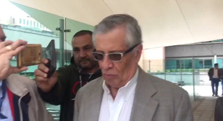 Exgobernador Osorio dice sentirse tranquilo por su suerte juridica