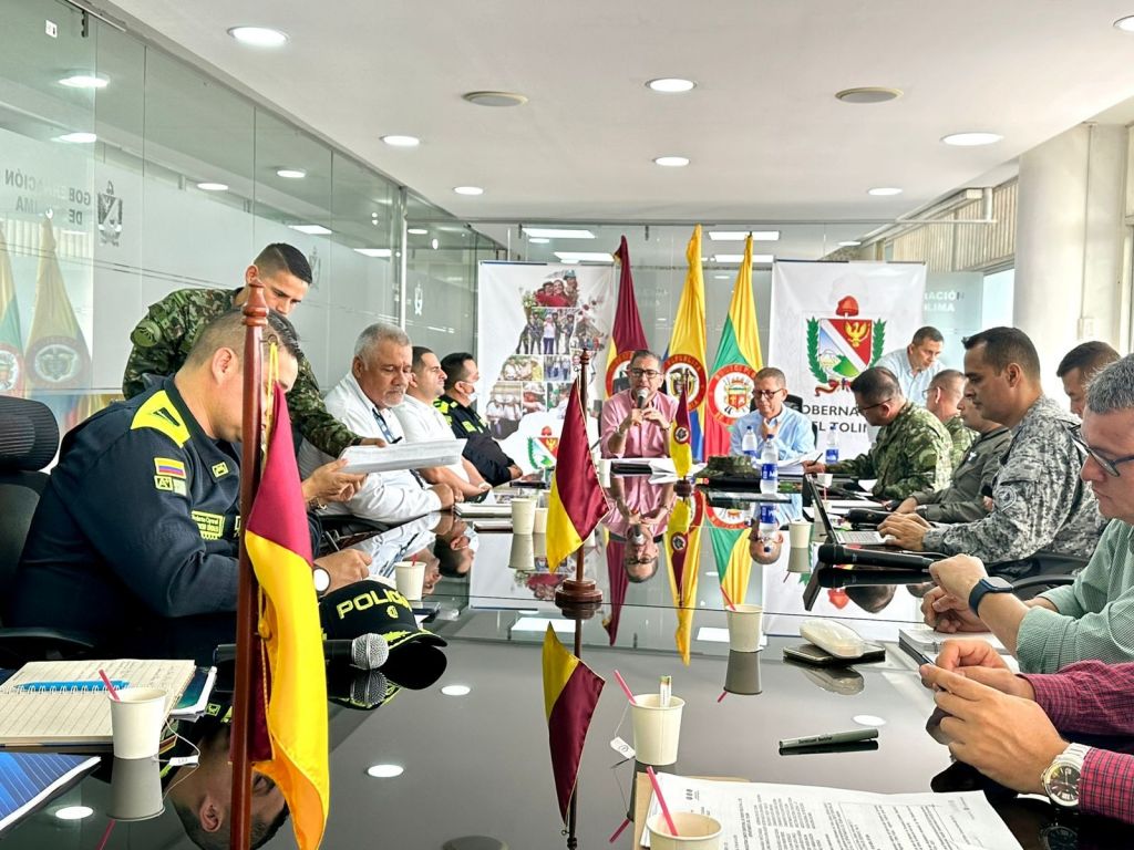 Gobernación del Tolima pondrá en marcha proyectos para mejorar la seguridad en el departamento