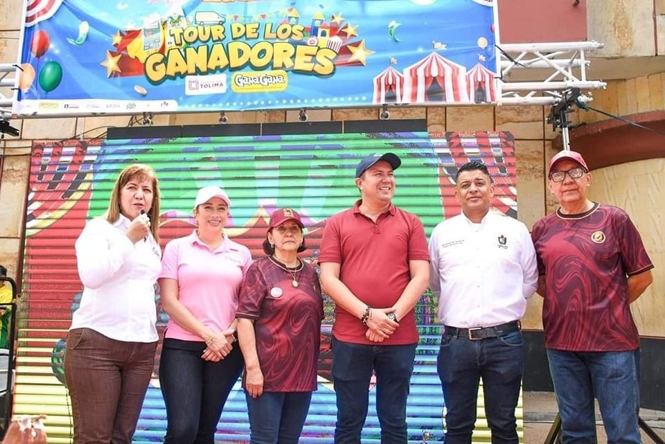 Rotundo éxito en "el tour los ganadores" qué se desarrolló en el municipio de Fresno con el apoyo de la Lotería del Tolima.