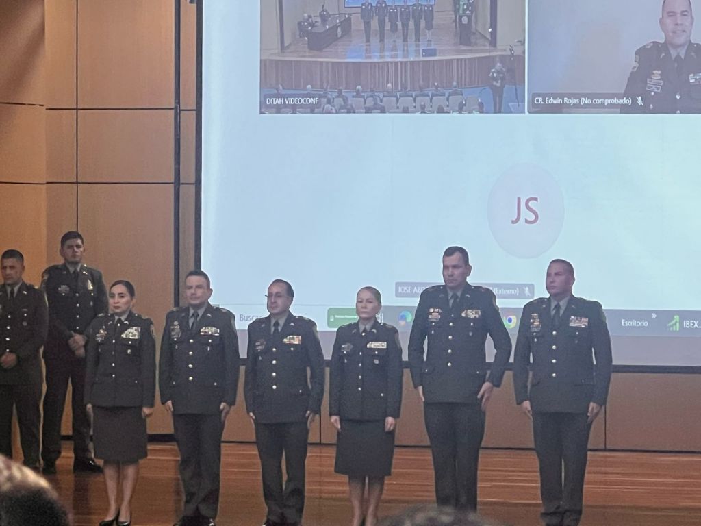 Ellos serán los nuevos Generales de la policía nacional de Colombia