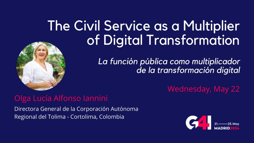 Directora de Cortolima participará en congreso mundial de transformación digital pública en España