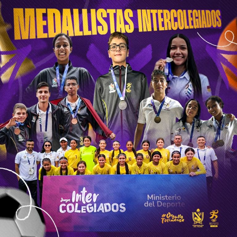 El Tolima en el Top 5 de los Juegos Intercolegiados