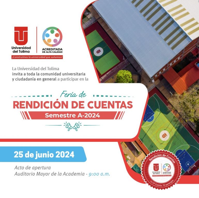 ¡No te pierdas la Rendición de Cuentas de la UT!.