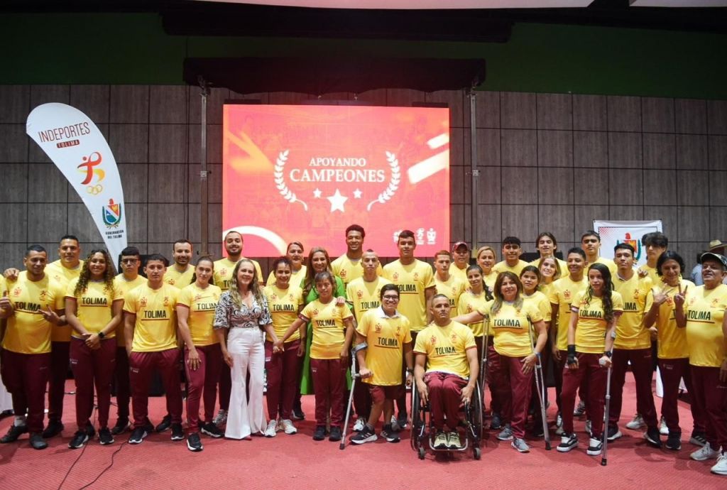 Indeportes Tolima presentó la estrategia "Apoyando Campeones”