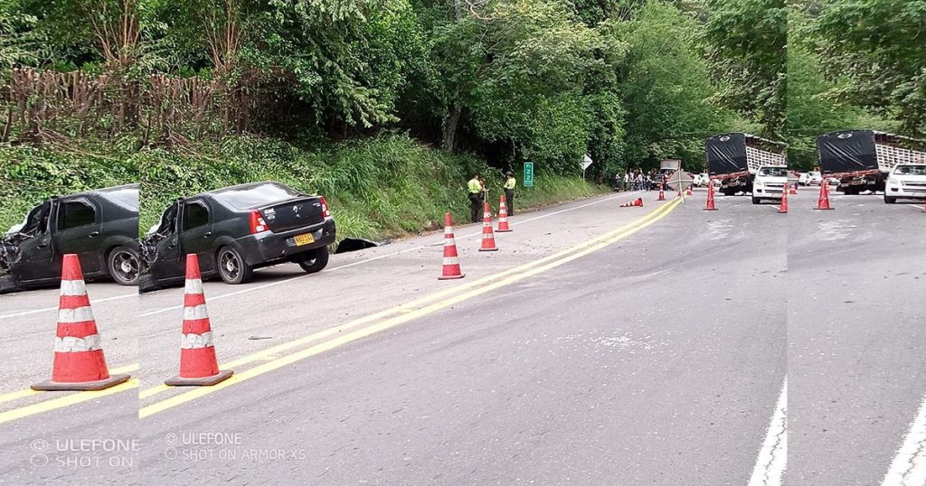 Exceso de velocidad causó accidente, que dejó 2 heridos