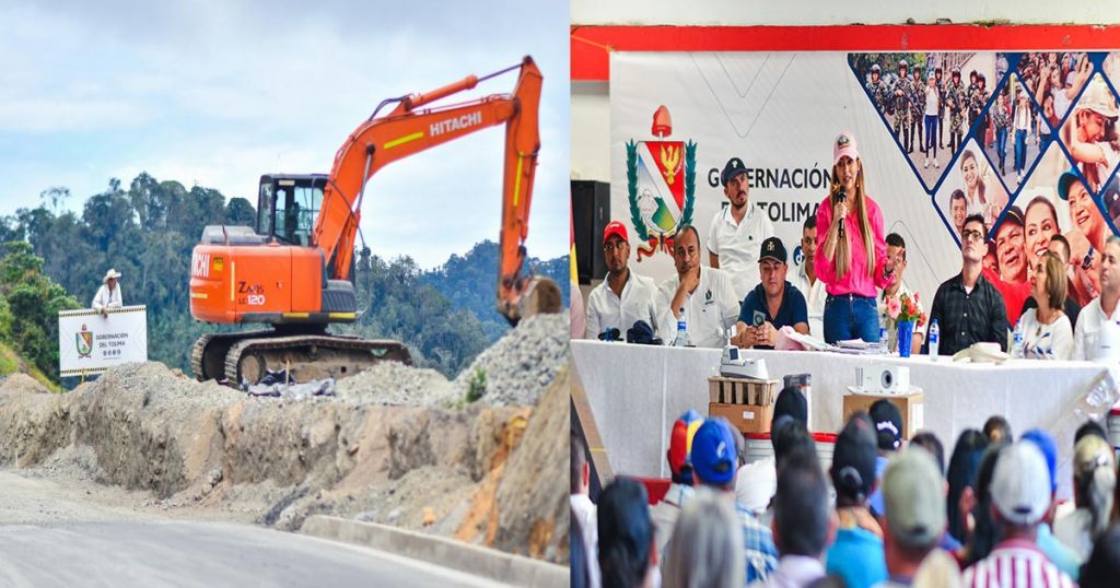 “No quiero construir vías, quiero construir y transformar vidas”: las reflexiones de la gobernadora Matiz en su recorrido por el Tour de las Obras.
