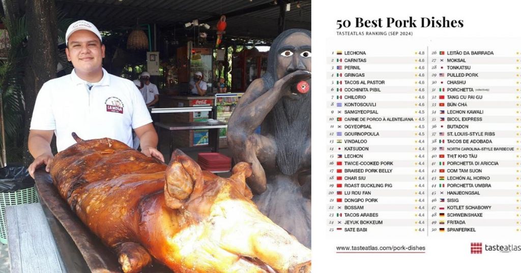 El mejor alimento hecho con cerdo en el mundo, es la Lechona Tolimense: Ranking