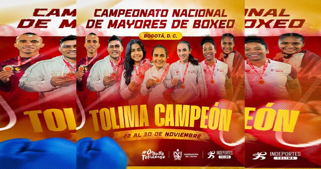 ¡Tolima hace historia en el Campeonato Nacional de Mayores!