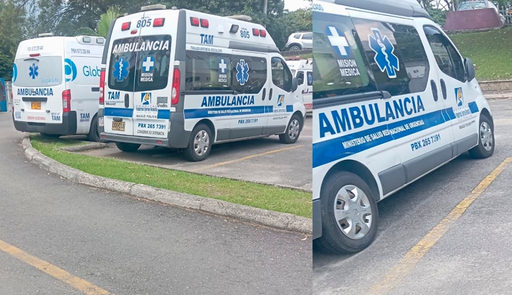 Ambulancias del Federico Lleras, varadas por falta del Soat, y otras pendejaditas