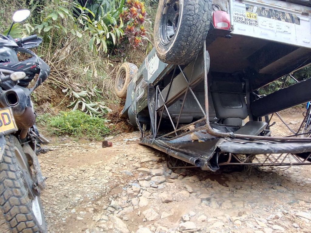 5 menores lesionados en accidente de tránsito en el Tolima