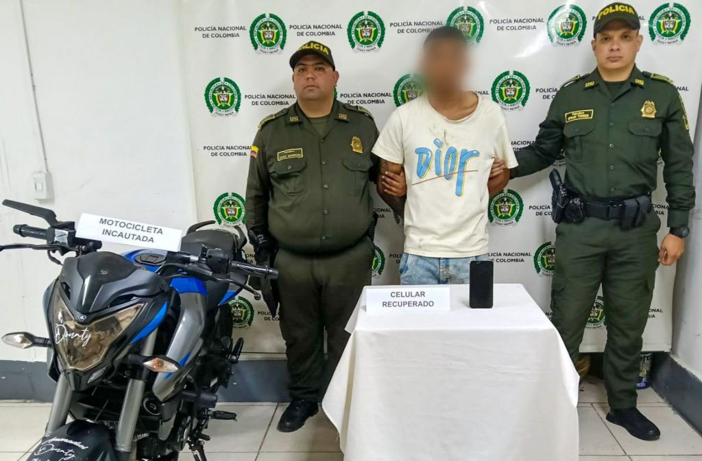 En Ibagué, cayó Ladrón por robar celular que tenía localizador