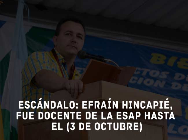 ESAP puso a ganar a uno de sus docentes, concurso para personero de Ibagué