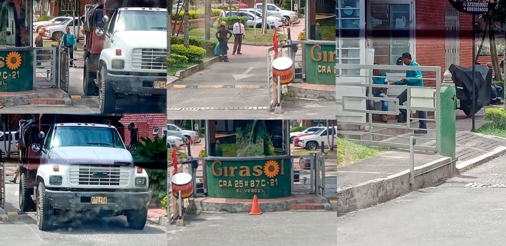 Empleados de la alcaldía de Ibagué, pavimentan entrada de conjunto en el Vergel