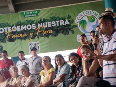 ¿Tienes dudas sobre trámites ambientales? Solicita la jornada ‘Cortolima te escucha’ para tu comunidad