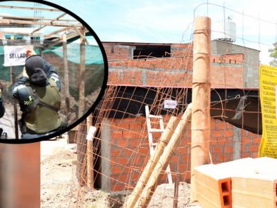 Encuentran y sellan construcciones piratas, en barrio de Ibagué