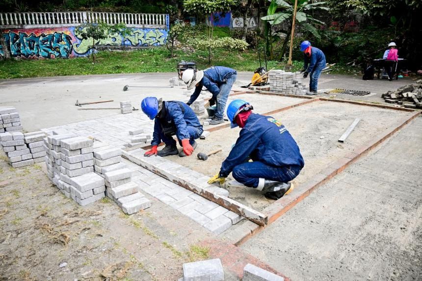 Seguimiento a las obras en la emblemática Concha Acústica de Ibagué