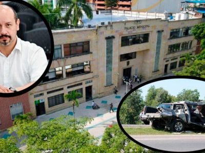 Destrozan carro recién comprado por la secretaría de gobierno de Ibagué