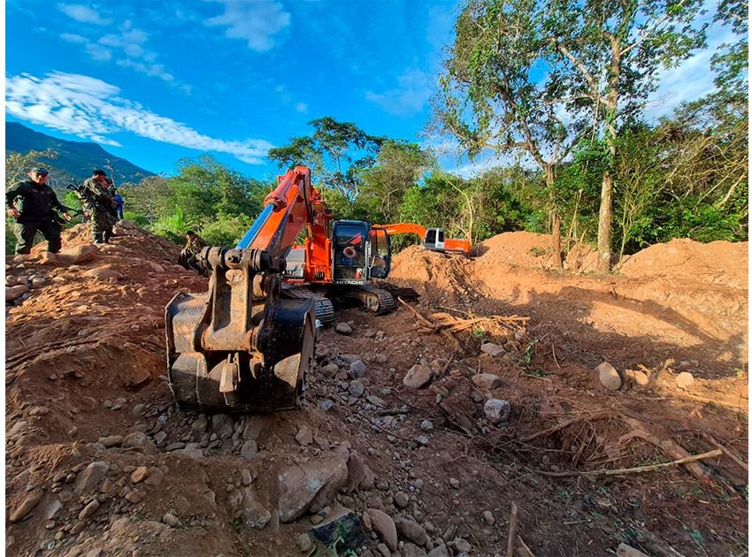 Frenan daños ambientales con golpe contundente a minería ilegal en Ataco.