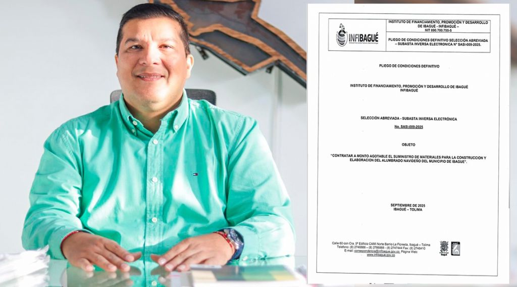 El Excontralor Pava, y su torcida licitación del alumbrado Navideño para Ibagué