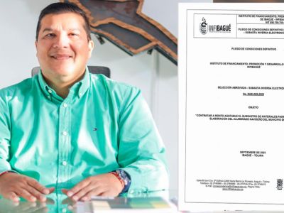 El Excontralor Pava, y su torcida licitación del alumbrado Navideño para Ibagué