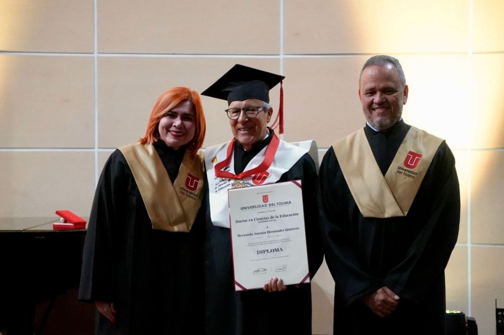 Universidad del Tolima, le otorga título a un gran y ejemplar Ibaguereño