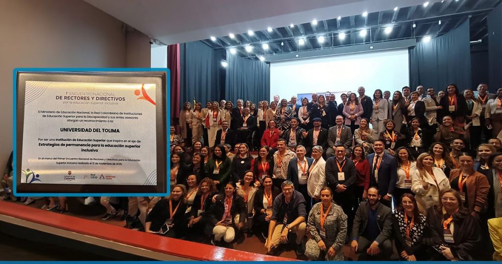 Ministerio de Educación Nacional exalta a la Universidad del Tolima por sus estrategias de permanencia en educación superior inclusiva