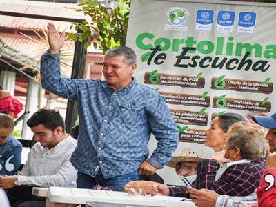 ‘Cortolima te escucha’ seguirá recorriendo territorios y atendiendo a comunidades del Tolima