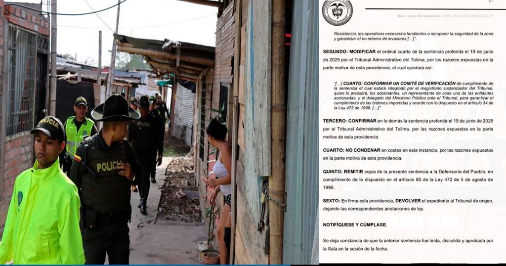 Alcaldía tiene 6 meses para desalojar Villa Resistencia. El Bronx de Ibagué