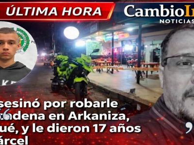 17 años de su vida tendrá que estar en la cárcel, por matar una persona