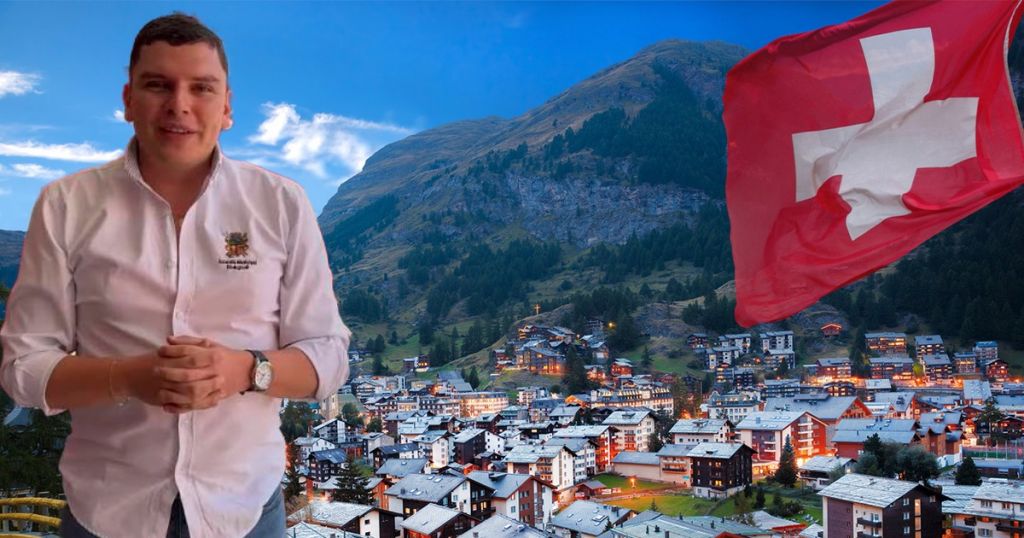 Director de Bomberos en Europa 15 días, viendo un carro que compró la alcaldía