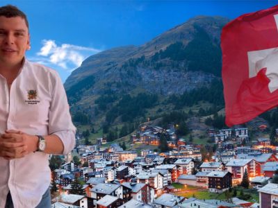 Director de Bomberos en Europa 15 días, viendo un carro que compró la alcaldía