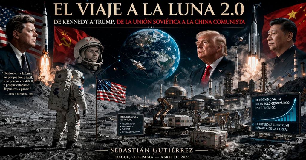 El viaje a la Luna 2.0 de Kennedy a Trump, de la Unión Soviética, la China comunista