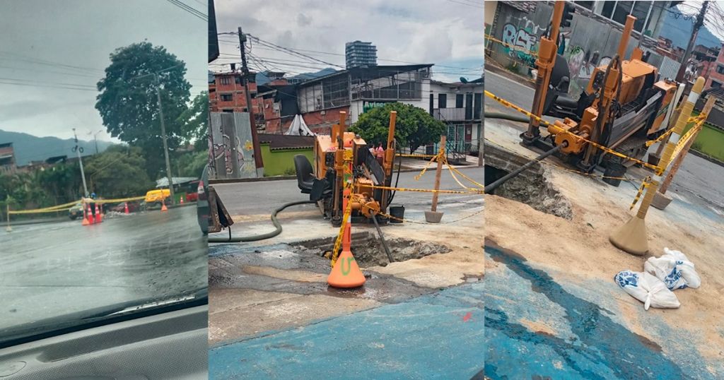 Contratista de los semáforos, daña vías recién pavimentadas en Ibagué